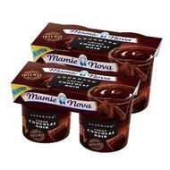 Mamie Nova Gourmand Chocolat Noir Intense, 2 packs de 2x150g