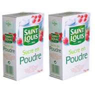 Achat / Vente Saint Louis 125 bûchettes de sucre blanc en poudre, 500g