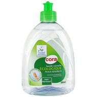 Promo Cora Liquide vaisselle au citron vert hypoallergénique Ecolabel