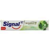 Signal Dentifrice intégral 8 actions Herbal soin gencives - Formule antibactérienne, 75ml