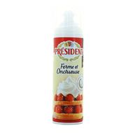 Président Crème sucrée sous pression, 250g