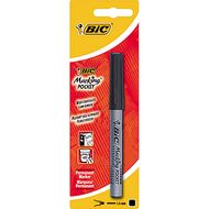 Bic Marqueur permanent noir, 1  marqueur