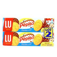 Lu Pépito au chocolat au lait, 2x192g