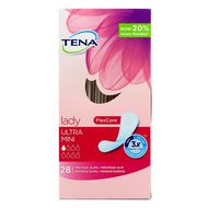 Tena Lady Protège-slips incontinence Ultra Mini, 28 protège-slips
