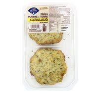 Cité Marine Râpé de Pomme de Terre au Cabillaud ail et persil, 2x100g