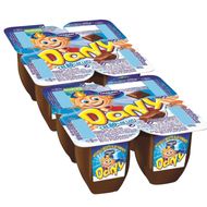 Dany de Danone Dessert lacté goût chocolat, 2 packs de 4x100g