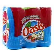 Oasis Pomme - Cassis - Framboise, 6x33cl