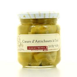 Coeurs d'artichauts à l'ail Coeurs d'artichauts à l'ail ,ALBERT MENES,120g