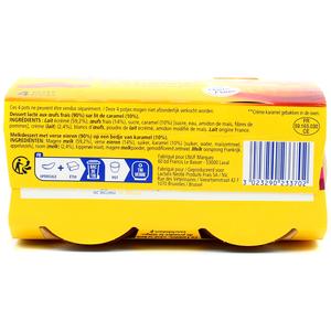 Livraison à domicile La laitière Crème caramel aux oeufs frais, 4x100g