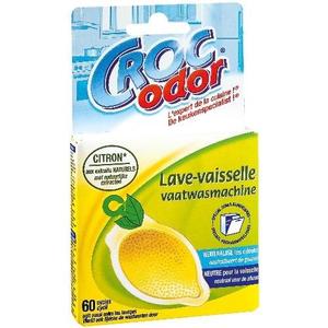 Livraison à domicile Croc Odor Désodorisant lave vaisselle citron, 8ml