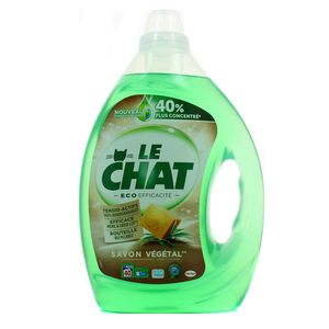 Promo Le Chat Lessive Liquide Ecologique Eco Efficacite 40 Lavages