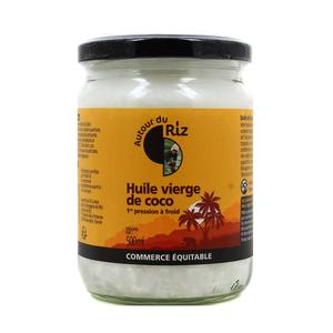 Huile de coco vierge - BIO & Equitable - 500ml