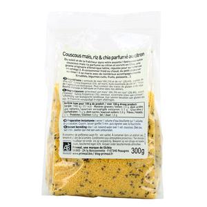 Acheter Priméal Couscous Maïs, Riz & Chia Bio Parfumé Au Citron, 300g