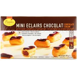 12 Minis éclairs pâtissiers chocolat 12 Minis éclairs pâtissiers chocolat ,CLAIR,200g