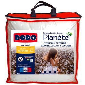 Dodo - Couette Enveloppe Coton Bio - Bien-être Chaude 140x200 Cm à