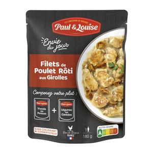 Promo Paul & Louise - Envie du Jour Filets de Poulet rôti aux Girolles