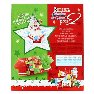 Livraison à domicile Kinder Calendrier for two, 308g