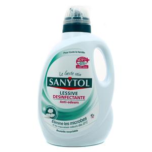 Acheter Sanytol Lessive Desinfectante Senteur Fleur Blanches 1 65l