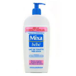 Livraison A Domicile Mixa Bebe Lait De Toilette Tres Doux 400ml