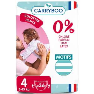 Carryboo Protections Énurésie Dermo-Sensitives Filles 8 À 15 Ans