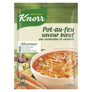 KNORR Soupe déshydratée passée légumes poireaux 4 portions 1l pas