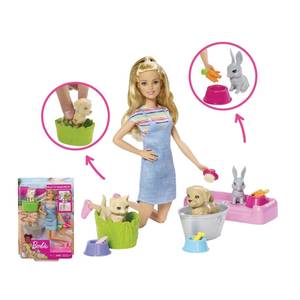Barbie bain des animaux clearance
