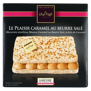 Labeyrie Le Plaisir Au Caramel Beurre Sale Une Recette Lenotre 6 8 Parts