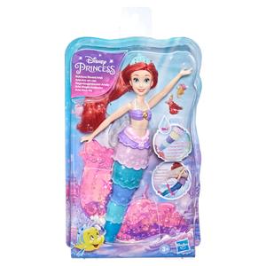 Promotion Disney Princesses - Hasbro Poupée Ariel Sirène Arc en Ciel