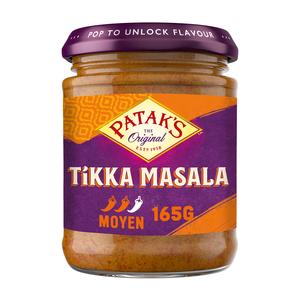 Patak's Pâte de Curry Tikka Masala - Idéale pour marinades et sauce curry -  165g : : Epicerie