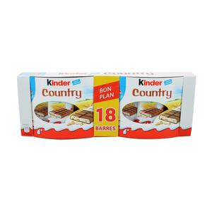 Achat Vente Kinder Country Barres Chocolatees Cereales 2x9 400g