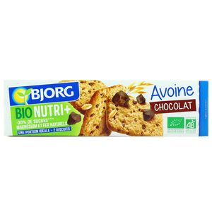 Acheter Bjorg Biscuits A L Avoine Et Aux Pepites De Chocolat Bio 130g