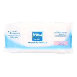 Acheter Promotion Mixa Bebe Lingettes Ultra Douces Au Lait De Toilette