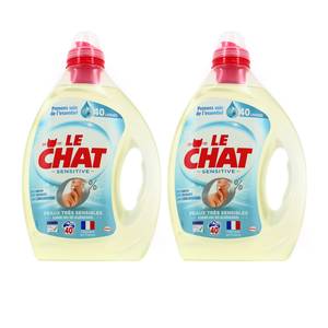 Achat Promotion Le Chat Lessive Liquide Sensitive 0 2 X 40 Lavages