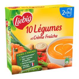 Livraison A Domicile Liebig Veloute 10 Legumes Et Cremes 2x30cl