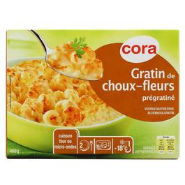 Cora Gratin De Choux Fleurs Pre Gratine 450g Houra Fr