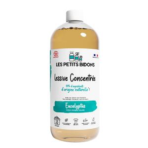 Lessive concentrée au parfum naturel d'Eucalyptus - ECOCERT - 1 L
