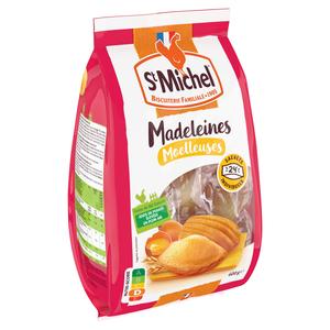 ST MICHEL Madeleines moelleuses, sachets individuels 24 madeleines