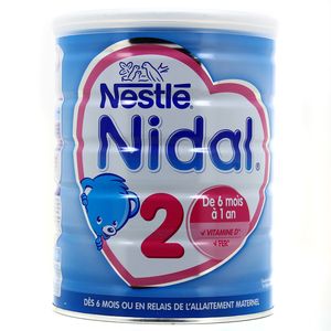 Livraison A Domicile Nestle Nidal Lait 2eme Age Des 6 Mois 800g