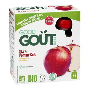 Good Gout Compotes en gourde bio mangue sans sucres ajoutés 
