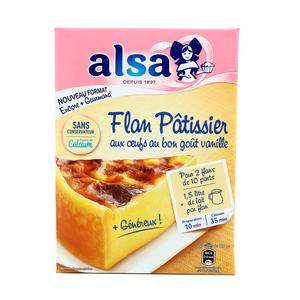 Achat Alsa Préparation pour flan pâtissier aux oeufs et saveur vanille