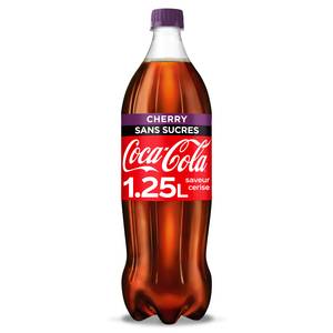 Coca cola Cherry ZERO SUCRE - 1,25 l