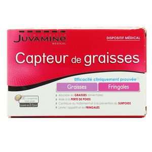 Juvamine Capteur de graisses, 19,14g : houra.fr Juvamine Capteur de graisses, 19,14g : houra.fr