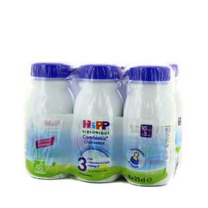 hipp lait de croissance bio de 10 mois 224 3 ans 6x25cl hipp lait de croissance bio de 10 mois 224 3 ans 6x25cl