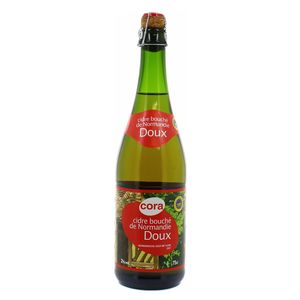 Cidre doux Cidre doux ,CORA,75cl