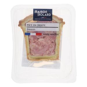 Livraison à domicile Maison Bolard Pâté en Croute Bressan, 100g