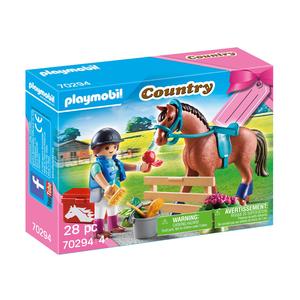 2 poneys islandais et poulains Playmobil