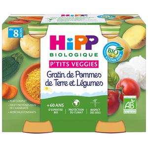 Hipp Bio Saveurs du Monde Pommes Ananas Pêches Bio 4x100g