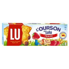 Livraison A Domicile Lu L Ourson De Lulu Fraise 150g