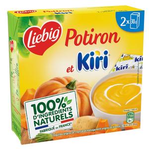Soupe délice de potiron châtaigne, Liebig (1 L)  La Belle Vie : Courses en  Ligne - Livraison à Domicile