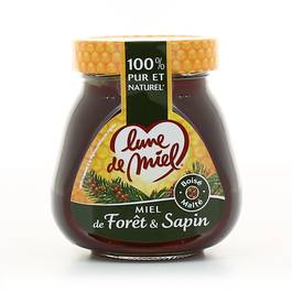 Miel liquide de forêt et sapin Miel liquide de forêt et sapin ,LUNE DE MIEL,375g